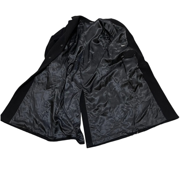 Virany Wool Cashmere Overcoat Mens 48 R Made In Bulgaria Double Breasted EUC - Picture 9 of 12